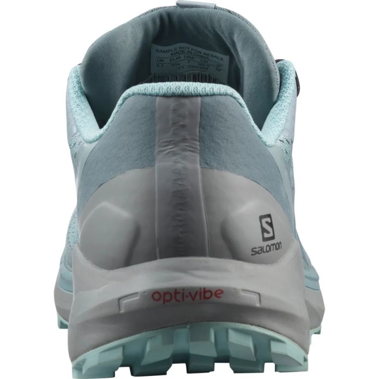 Light Blue Salomon Sense Ride 4 GTX Invisible Fit Women's Trail Running Shoes | PH 07215M